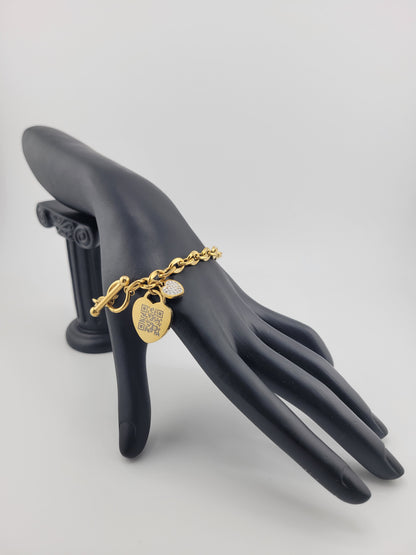 VERA Chain link QR Bracelet