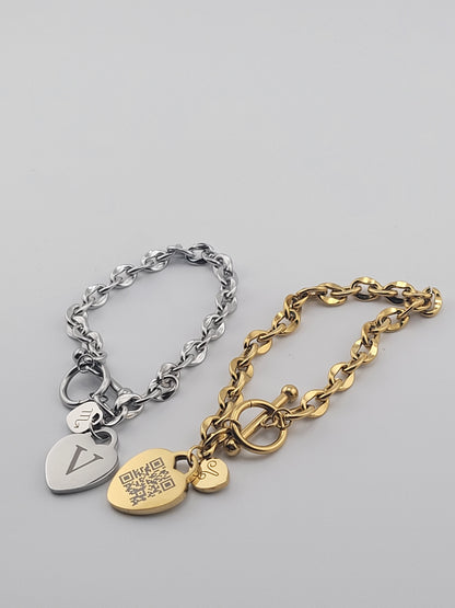 VERA Chain link QR Bracelet
